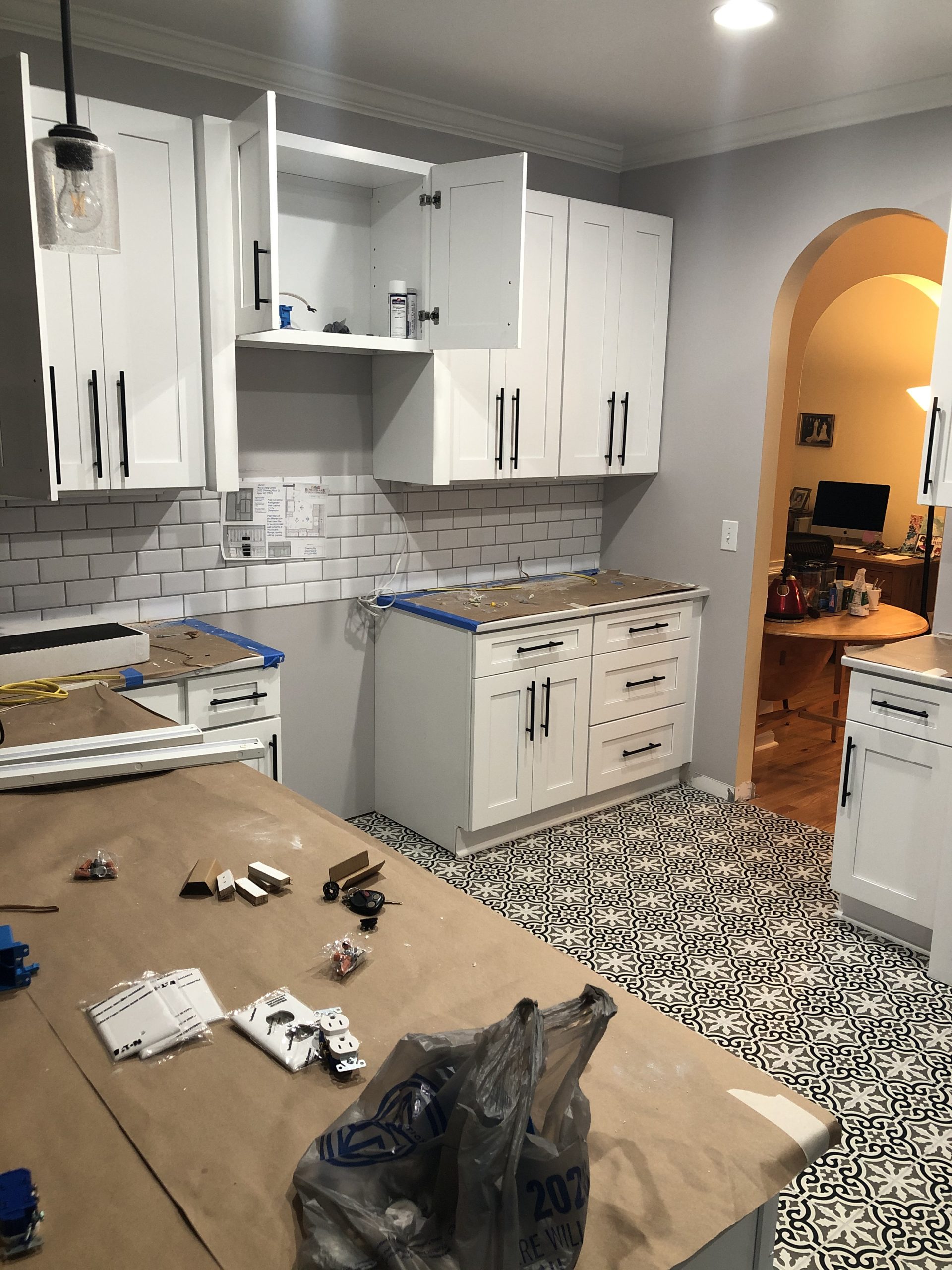 Pre-construction of attic finish