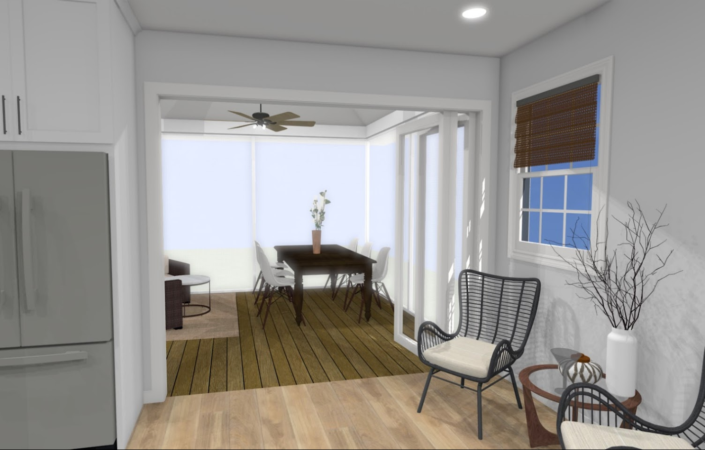 3D design for patio design